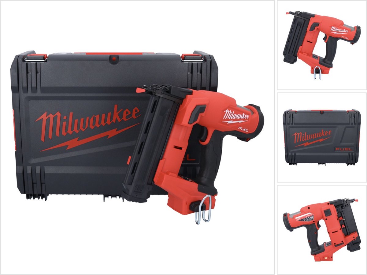 Milwaukee m18 fn18gs-0x corps de cloueuse à batterie li-ion 18 V dans une boîte HD