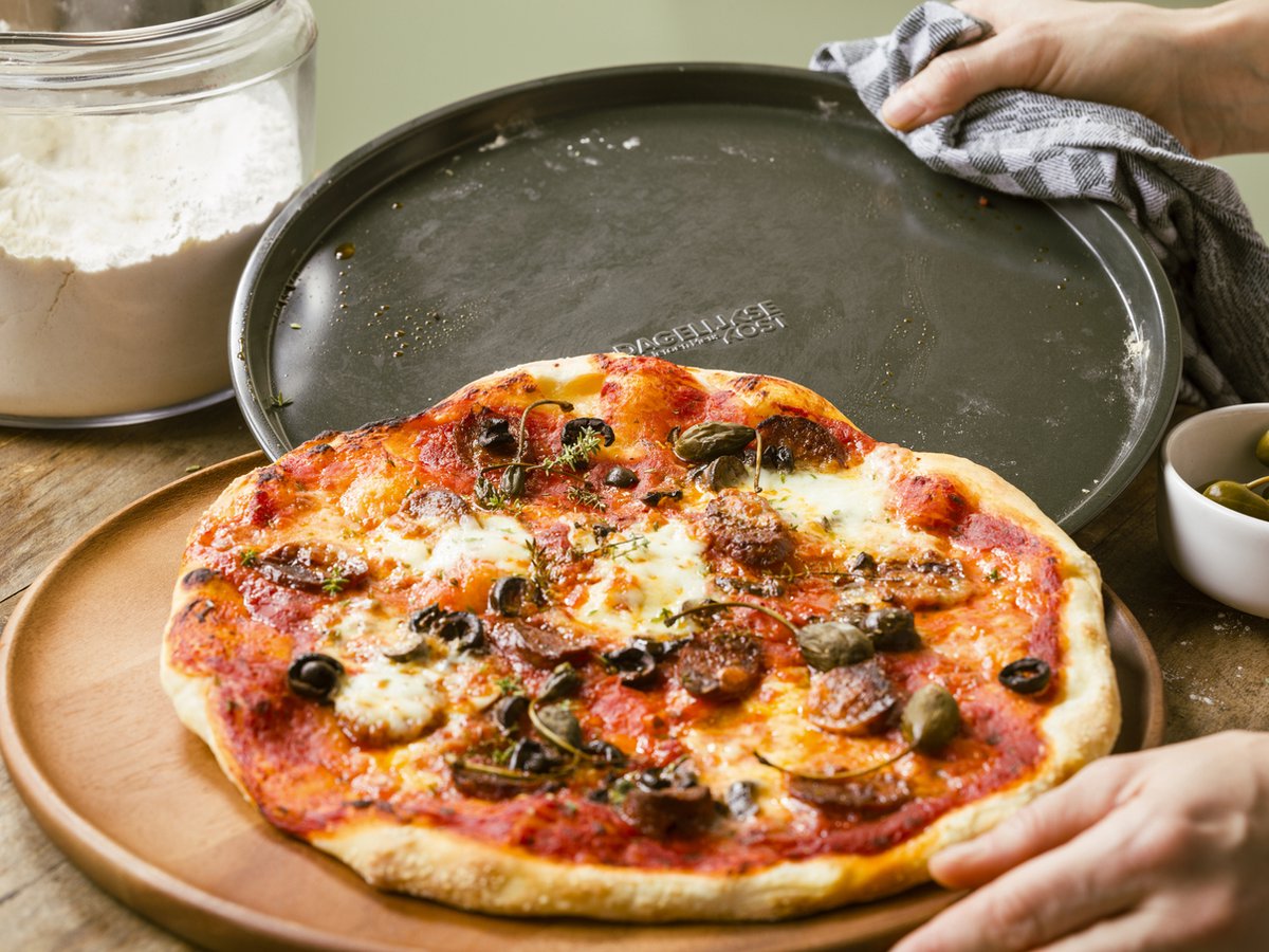 Assiette à pizza coût journalier 33cm