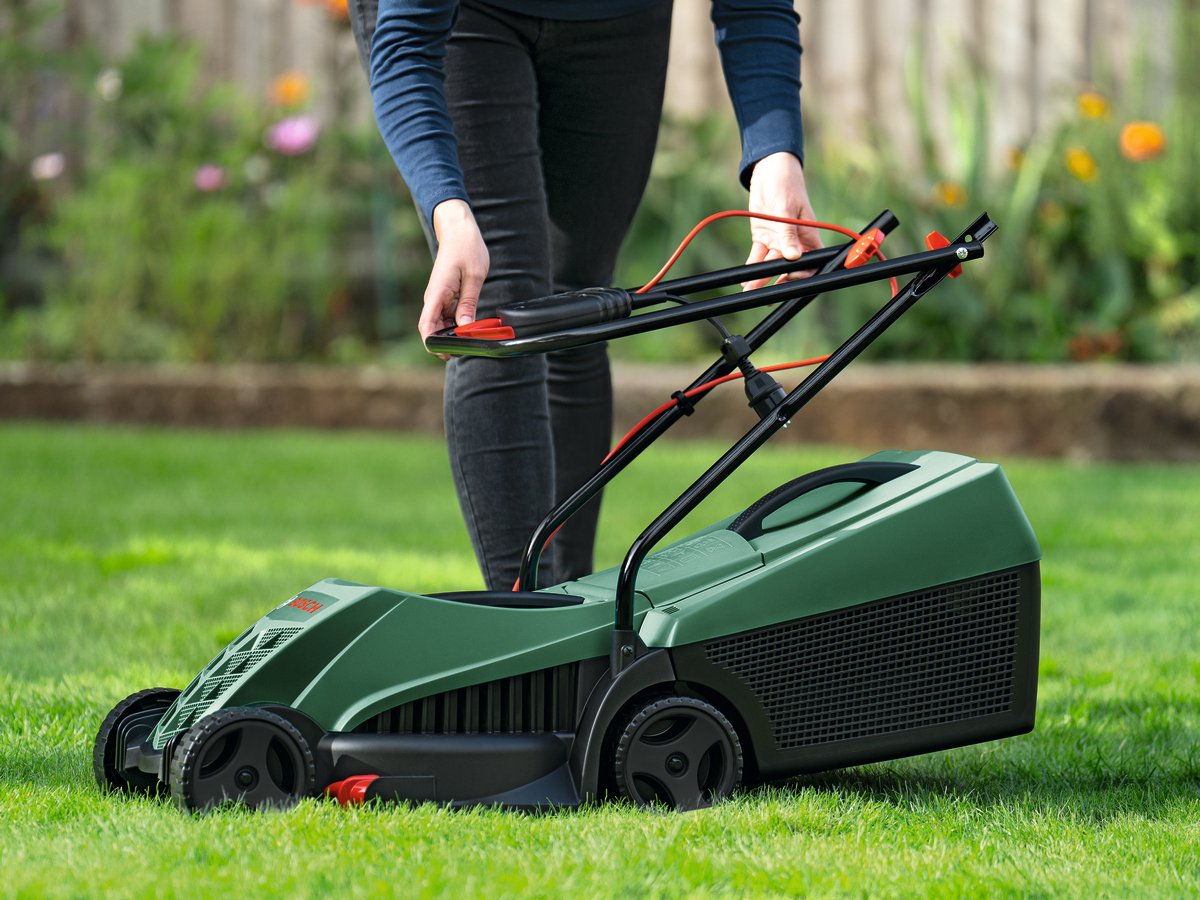 Bosch – easyrotak 32-205 – tondeuse à gazon électrique – 32 cm – 31 l