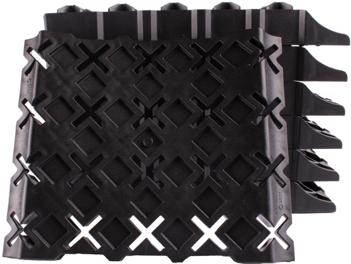 Milenco niveau stacka - 6 pièces - noir