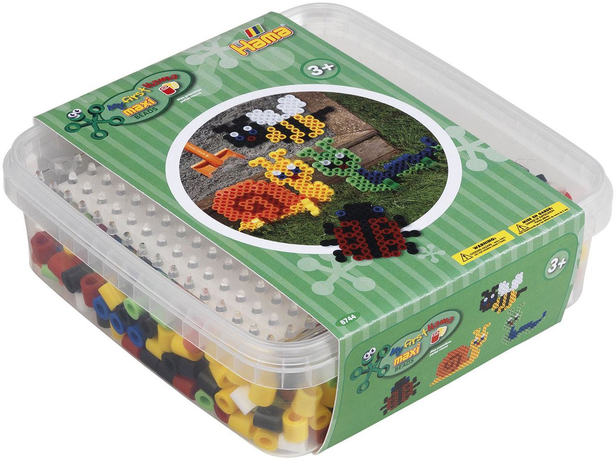 Hama maxi perles thermocollantes en boîte, 600 pcs.
