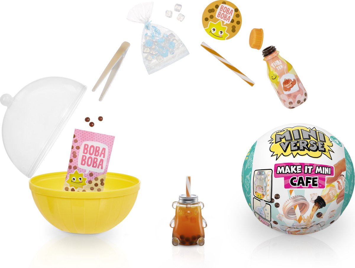 Le miniverse de Mga Entertainment en fait un mini-aliments café série 4 à collectionner