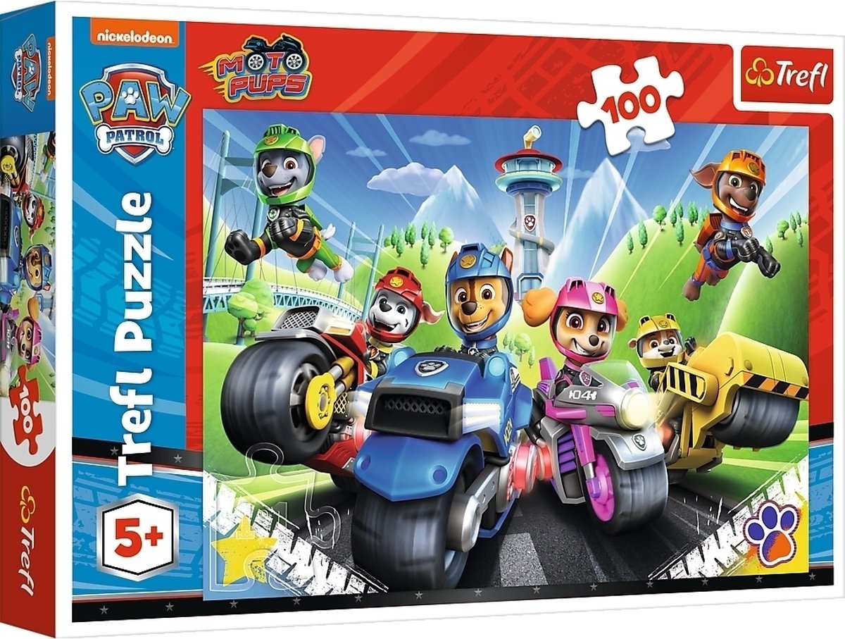 Puzzle Pat' Patrouille Trefl - 100 pièces