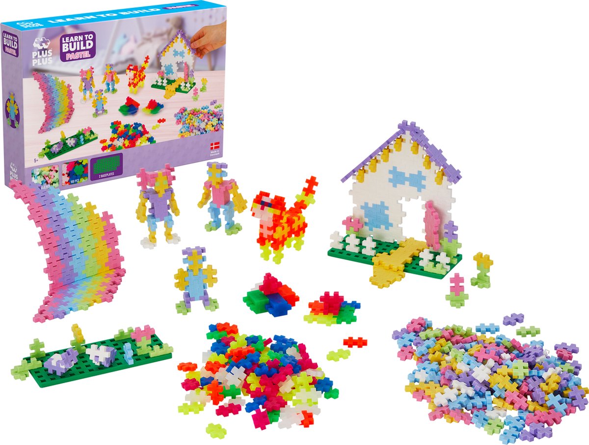 Plus plus apprendre à construire du pastel plus-plus : 600 pièces (5009)