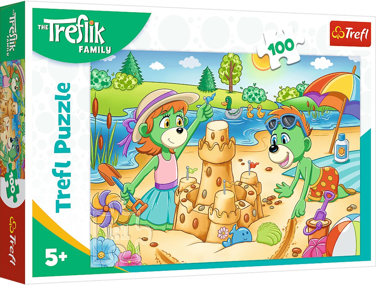 Trefl puzzle personnages de dessins animés - 100 pièces - à partir de 5 ans