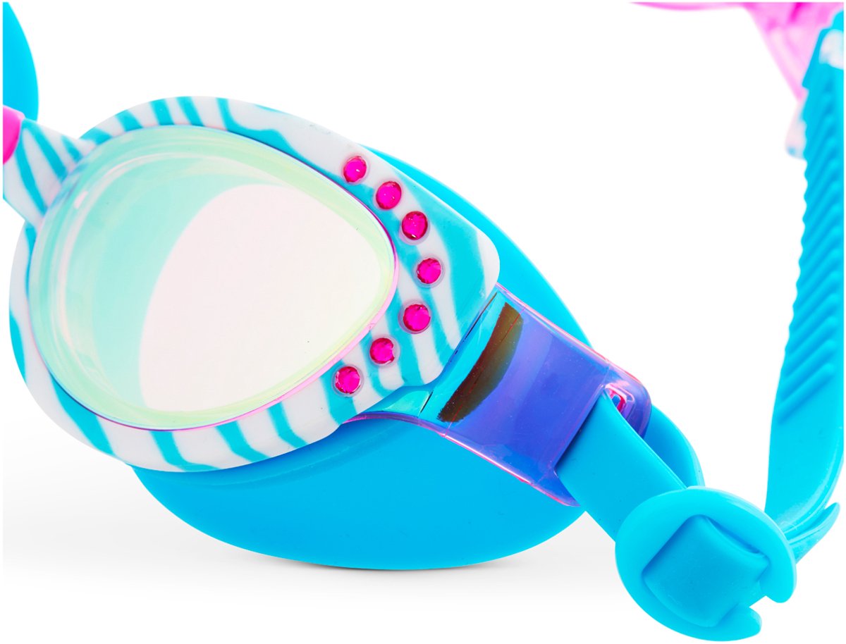 Bling2o lunettes de natation enfants - Cleo - lunettes de plongée - anti-buée - protection UV - bleu
