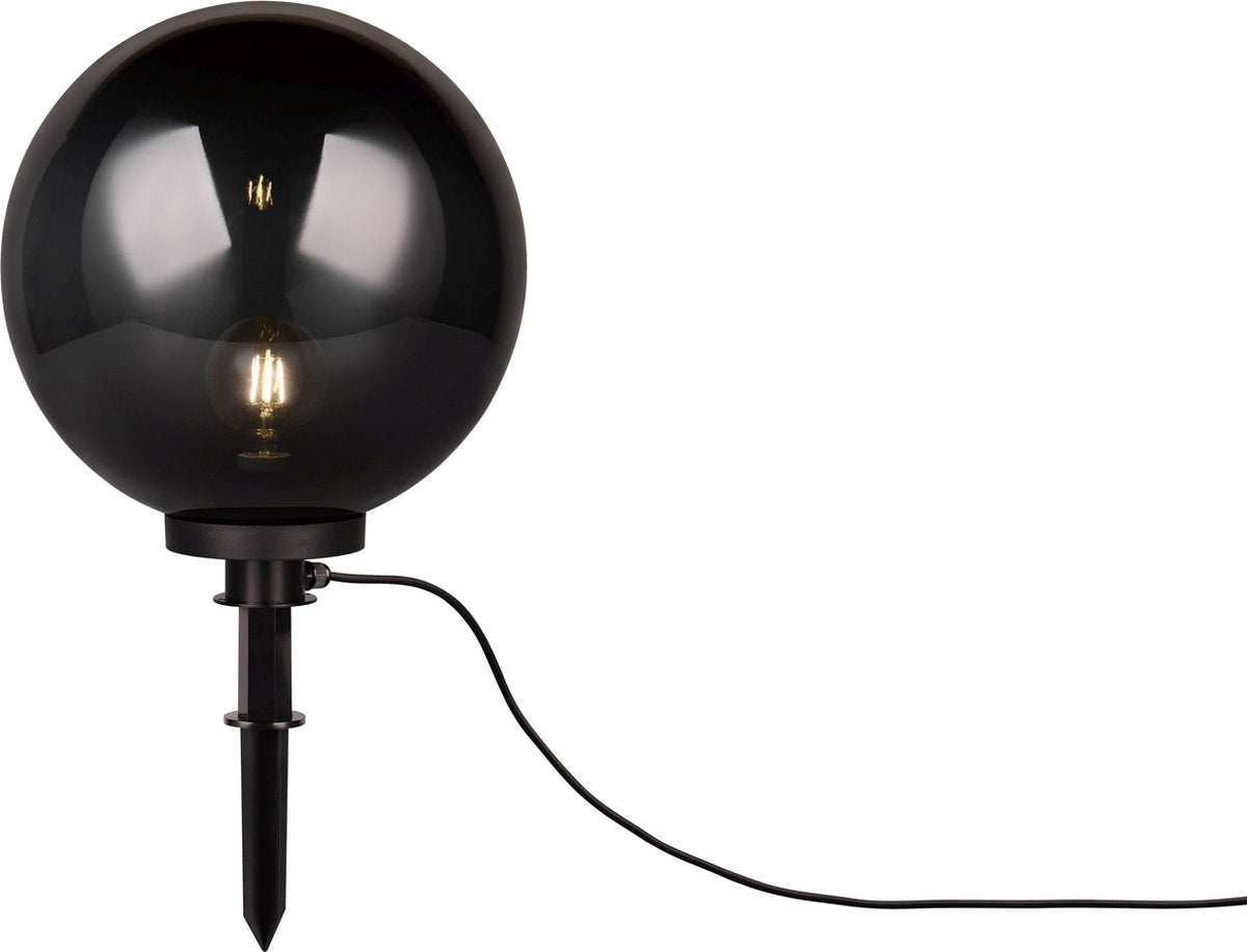 Rl live your light reality bolo - lampe de table - couleur fumée - excl. 1x e27 4w - éclairage extérieur - ip44