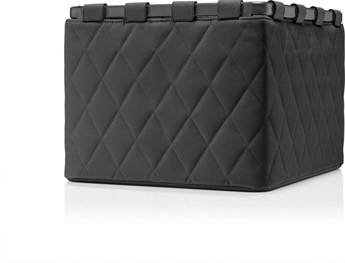 Boîte de rangement Reisenthel frame box m - 18l - cadre losange noir