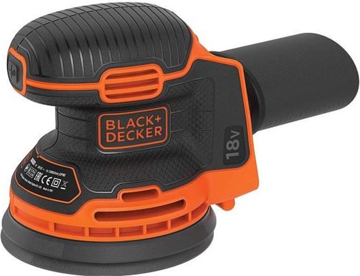 Black+decker 18v ponçage excentrique m. sans batterie ni chargeur - bdcros18n-xj