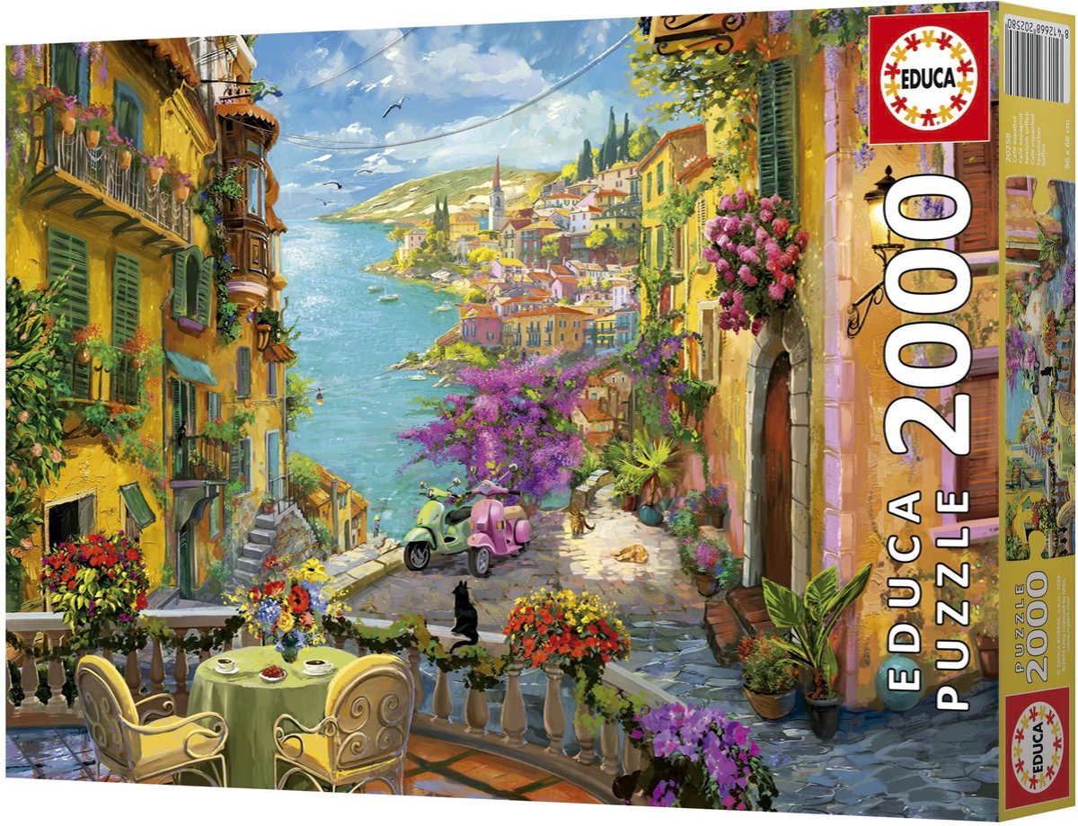 Educa - café español - puzzle - 2000 pièces - Cadeaux Sinterklaas