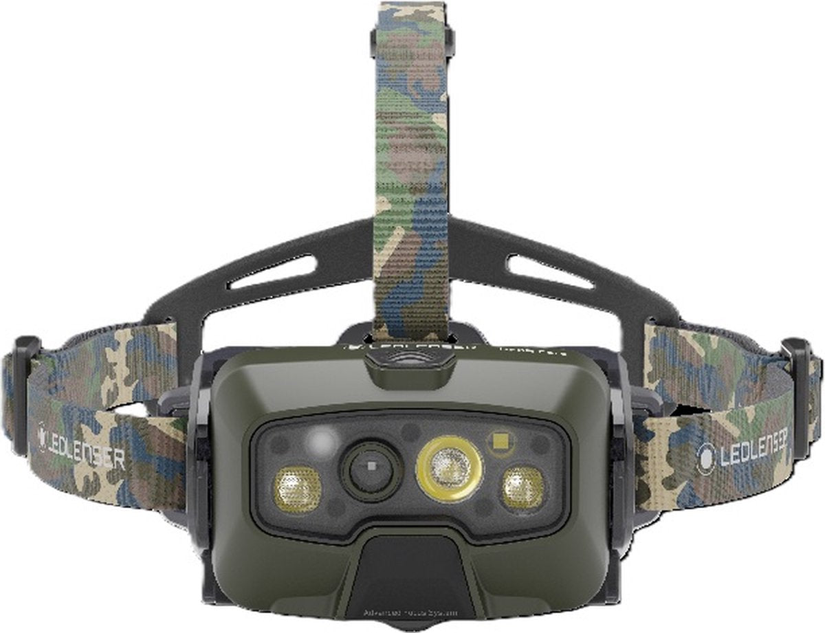 Ledlenser hf8r core - lampe frontale - rechargeable - 1600 lumens - ip68 - batterie frontale - mise au point numérique - faisceau lumineux adaptatif - bluetooth - rgb