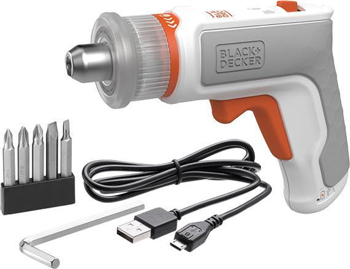 Tournevis de montage Black+decker 3,6 V - bcrta01-xj