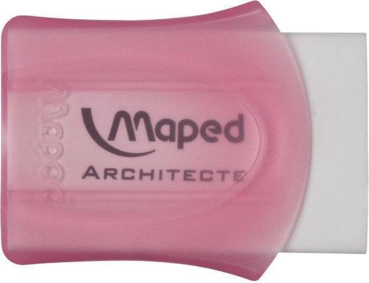 Bureau Maped maped gomme architecte sur blister