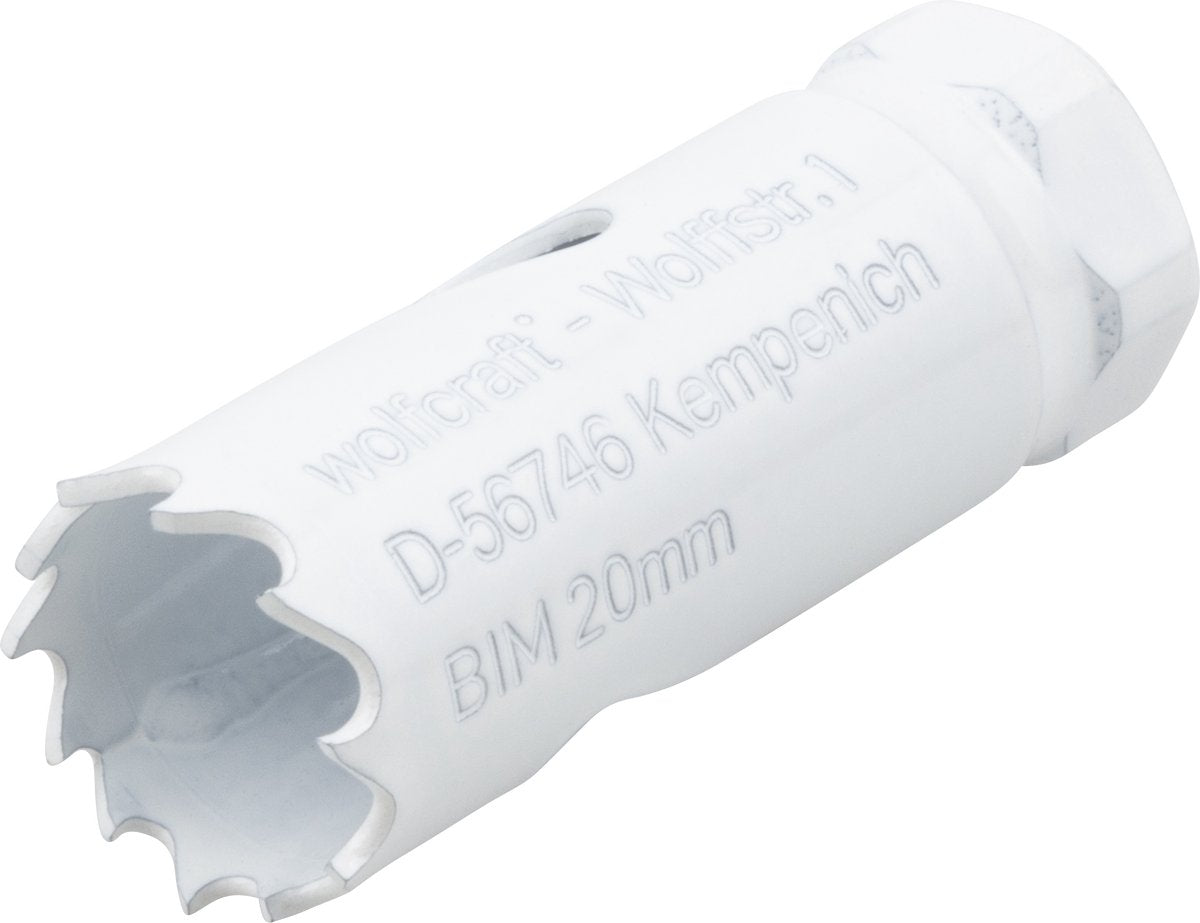 Wolfcraft - scie cloche foret 20mm bim - insert - 3490000