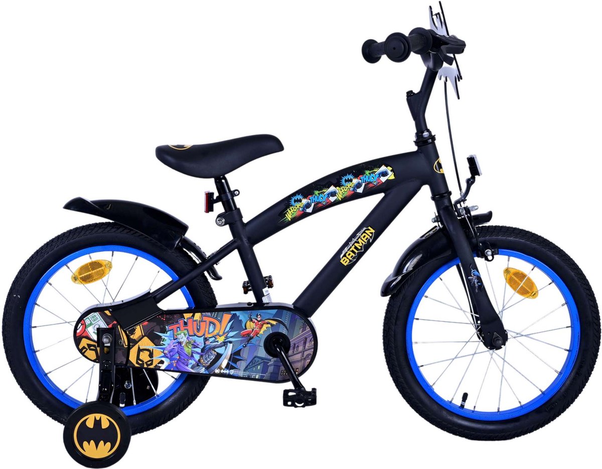 Batman Children's Bike Boys 16 pouces noir