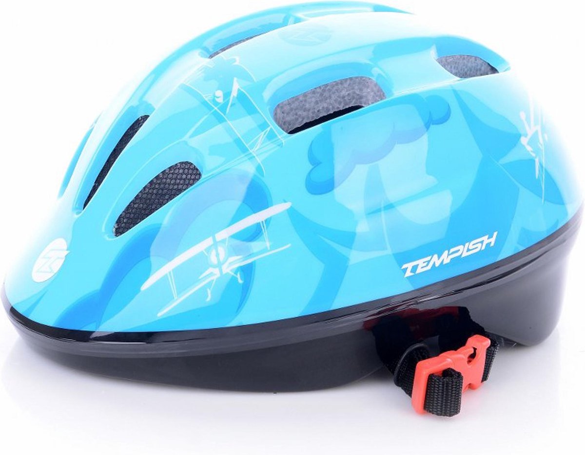 Tempish – raybow – casque de skate – bleu – casque léger avec ventilation – taille 47-49cm(s)