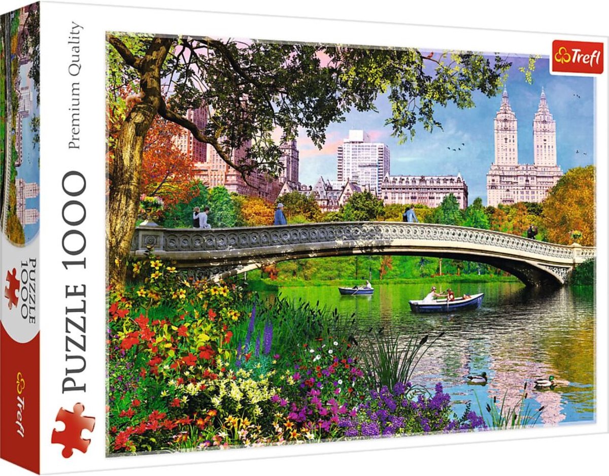 Parc central de Trefl, new york - puzzle - 1000 pièces