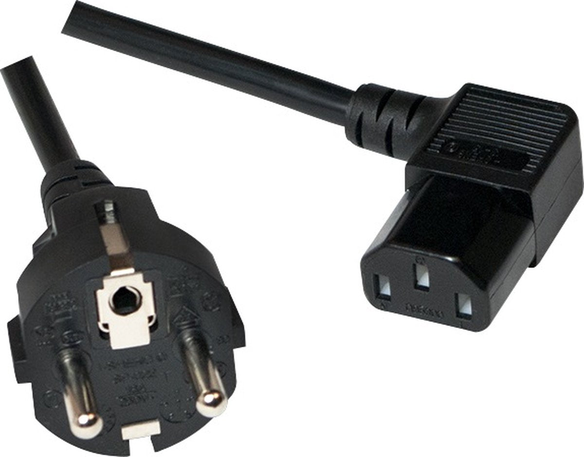 Câble d'alimentation Logilink pour moniteur PC 3m schuko c13 efficace