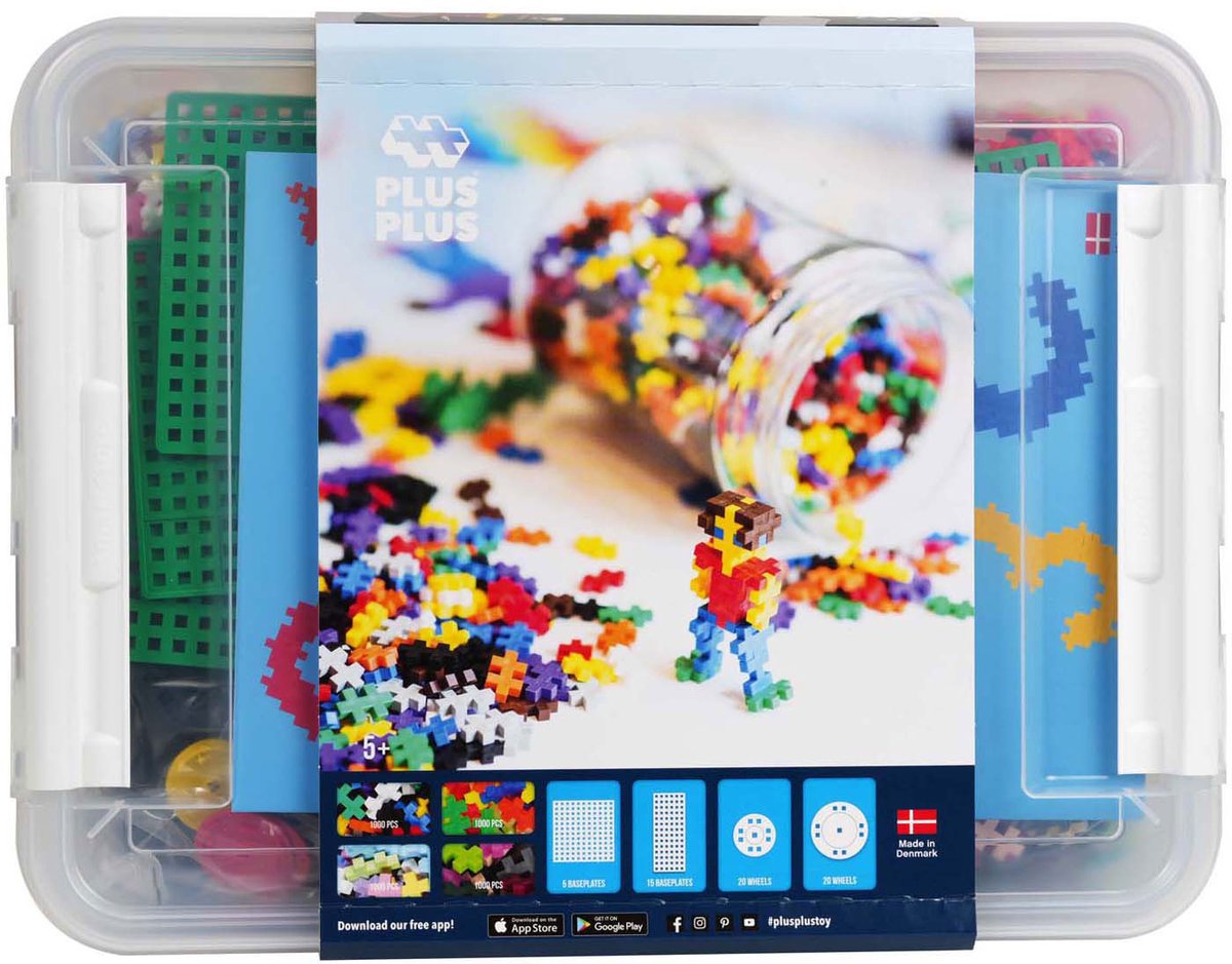 Boîte de rangement Plus Plus Plus-Plus : 4000 pièces (3903)