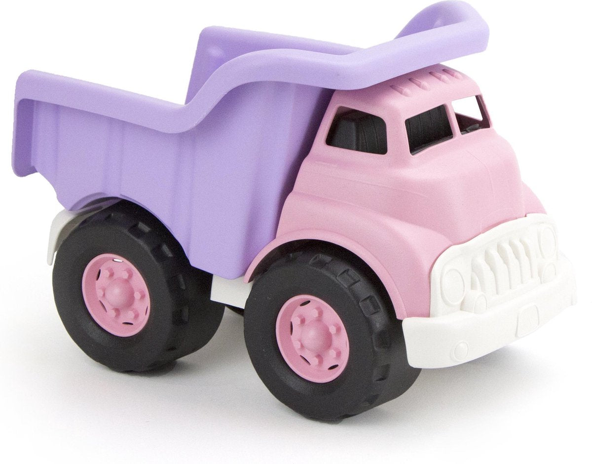 Camion benne rose Green Toys - recyclé