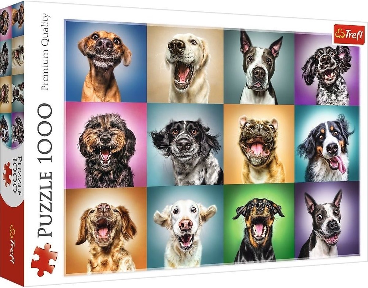 Puzzle chien rigolo Trefl - 1000 pièces