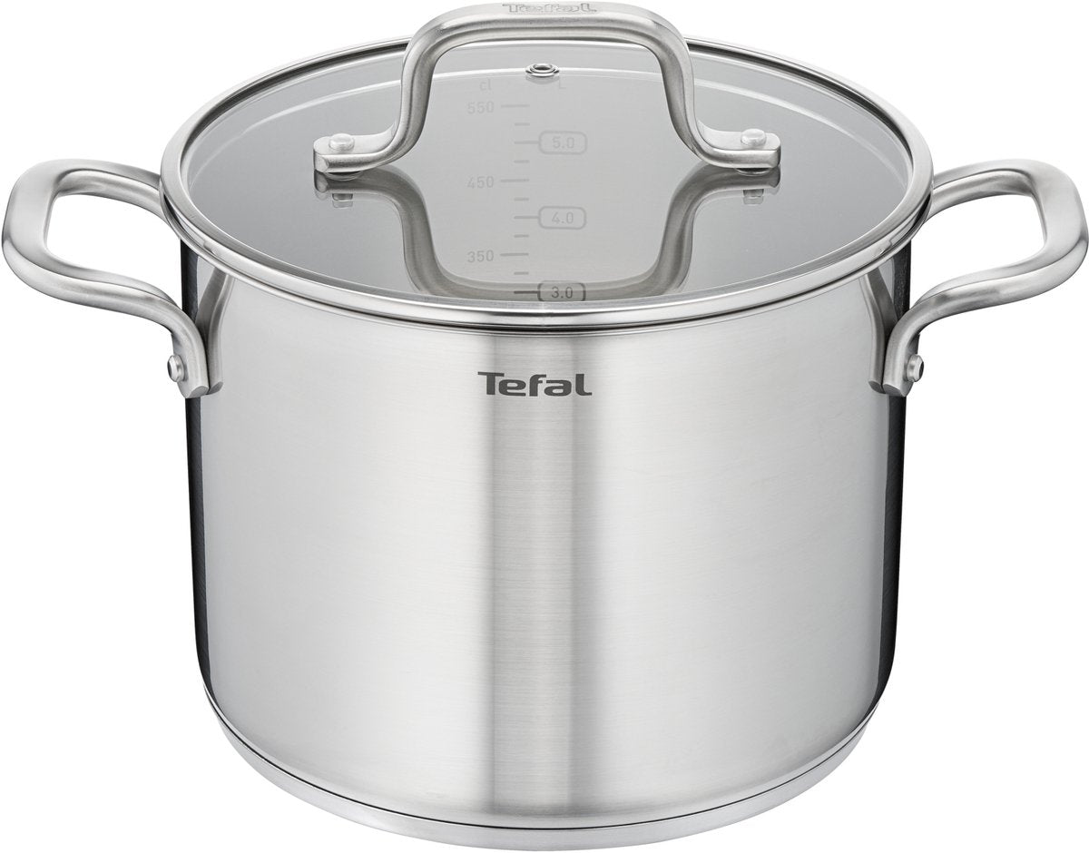 Batterie de cuisine Tefal Tefal Virtuoso ensemble de poêles 10 pièces en acier inoxydable