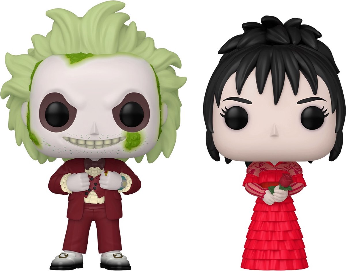 Funko-pop ! films : beetlejuice - beetlejuice lydia deetz - pack de 2