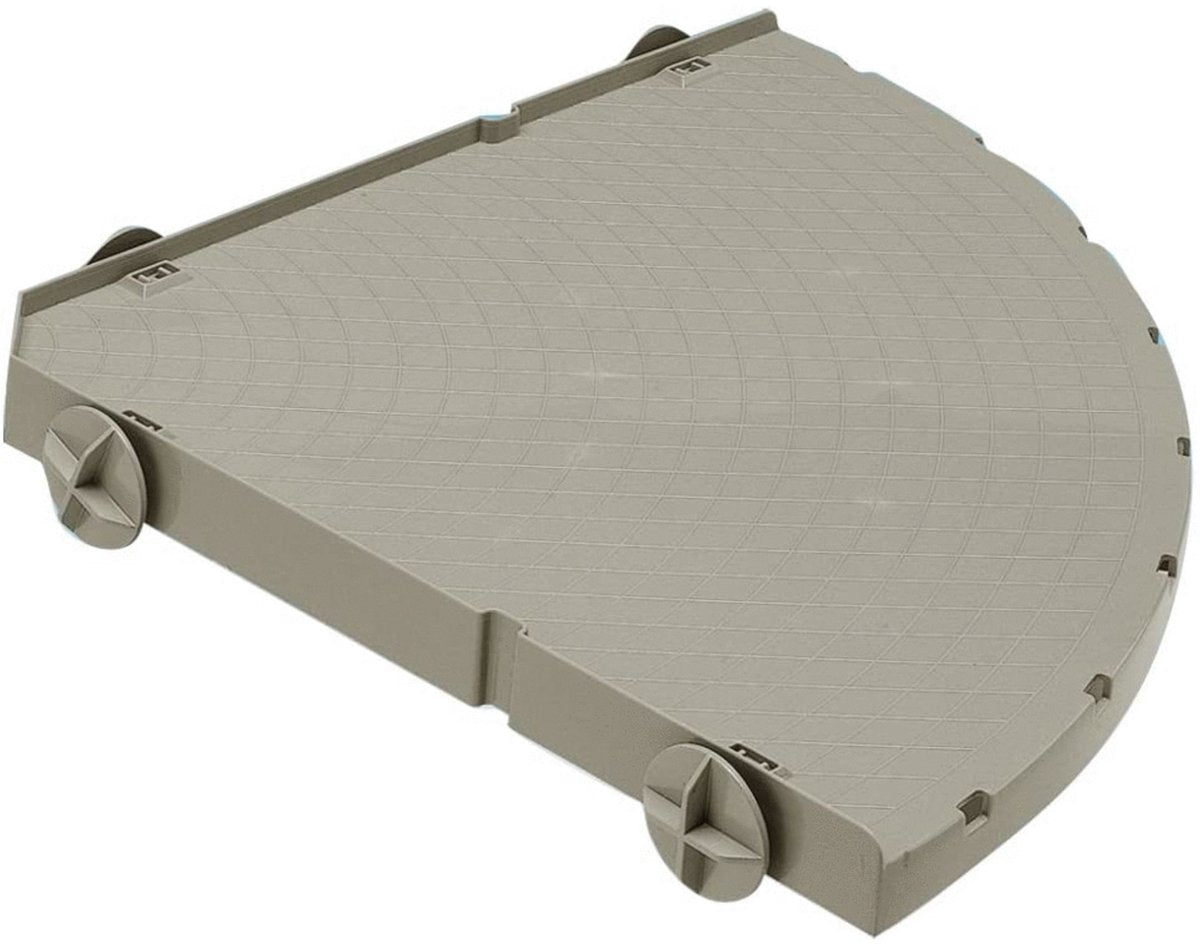Cage plateau pour rats et furets Ferplast - enclos pour animaux - 38x38x3 cm gris