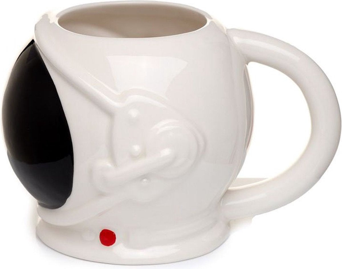Tasse en céramique en forme de casque de voyage spatial d'astronaute