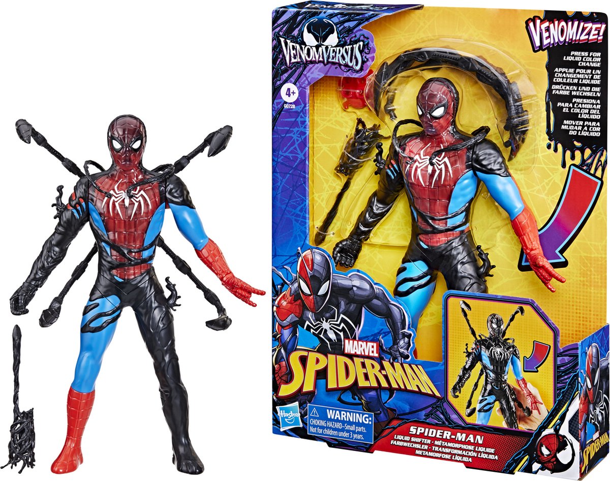 Figurine Marvel Spiderman Venom vs Liquid Shifter