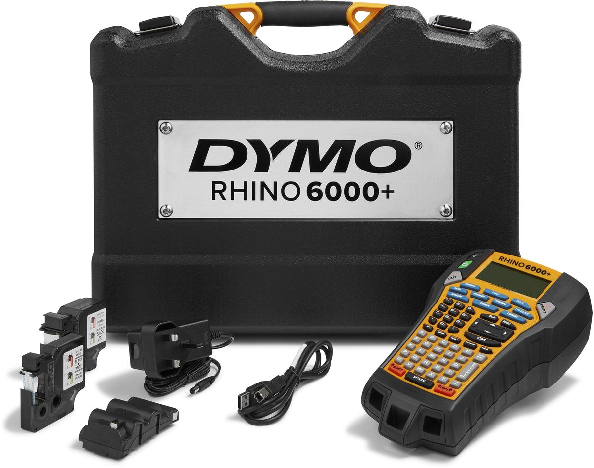 Dymo rhino 6000abc case eu imprimante d'étiquettes transfert thermique direct abc (uk)