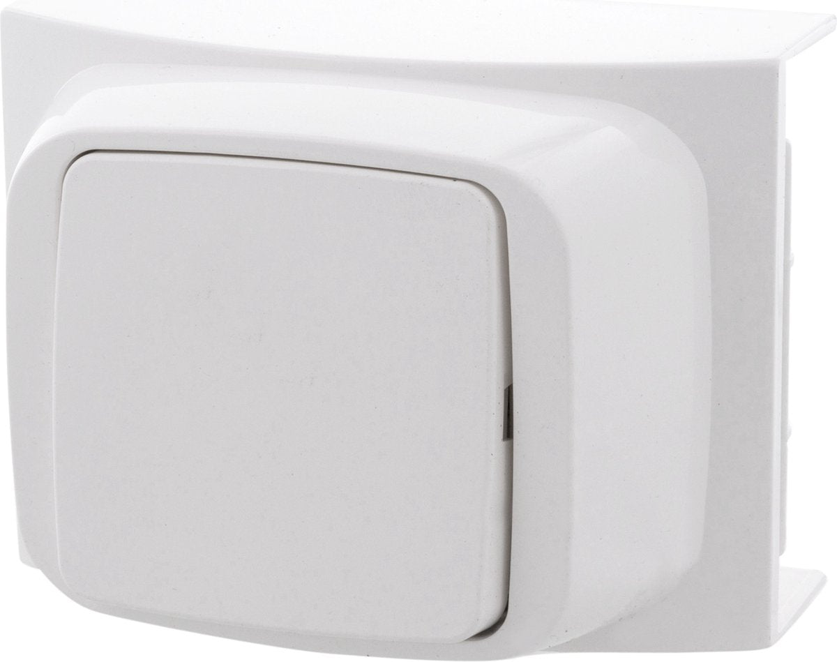 Interrupteur Attema k40 - universel - inverseur - blanc polaire