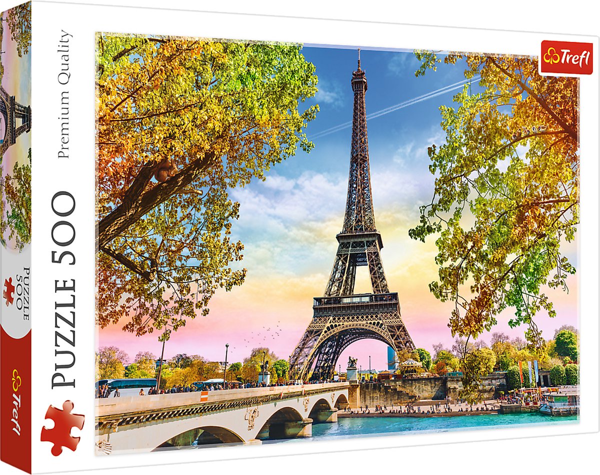Puzzle Trefl Paris romantique - 500 pièces
