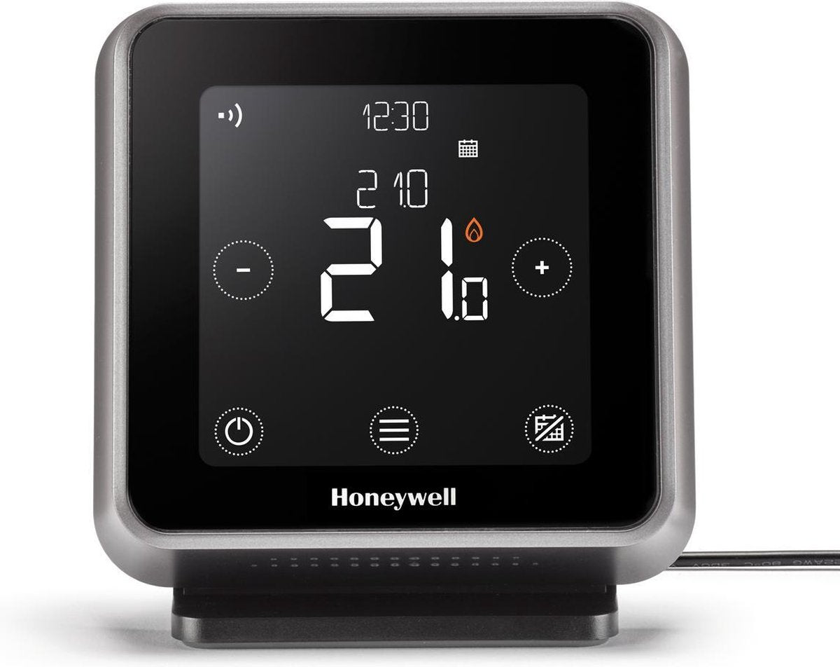 Thermostat intelligent Honeywell lyric t6r noir - connexion sans fil