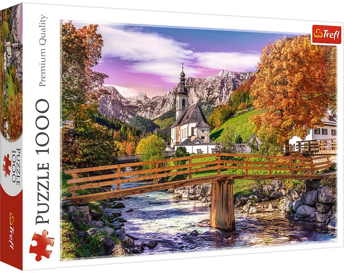 Puzzle Trefl automne Bavière - Puzzle 1000 pièces pour adultes.