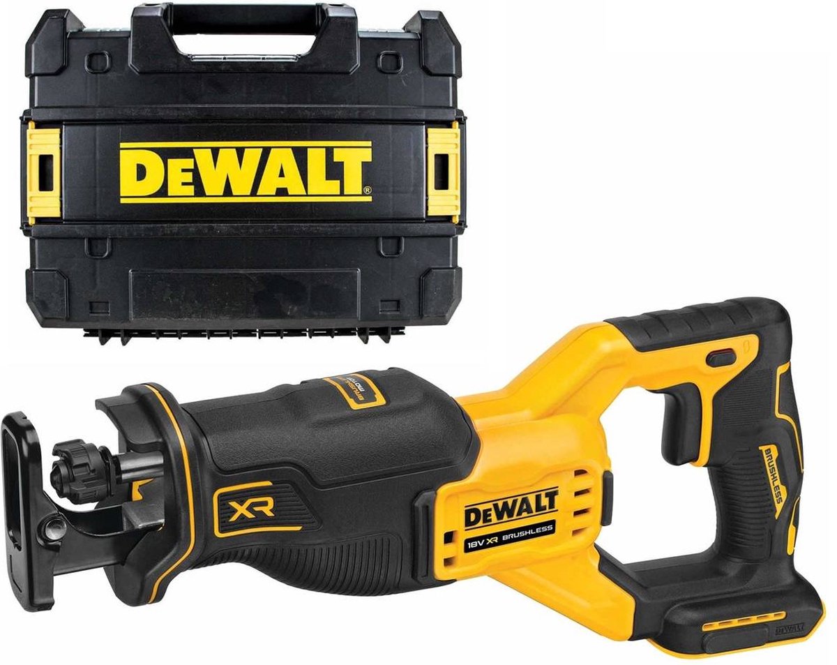 Dewalt dcs382nt | scie alternative sans balais | 18v xr | excl. batterie et chargeur dans un étui T-stak