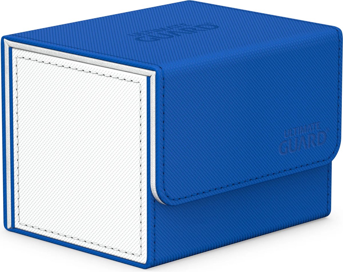 Ultimate guard sidewinder 100+ synergie xenoskin - blanc bleu