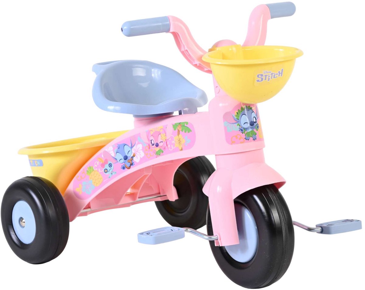 Volare tricycle disney stitch - filles - rose