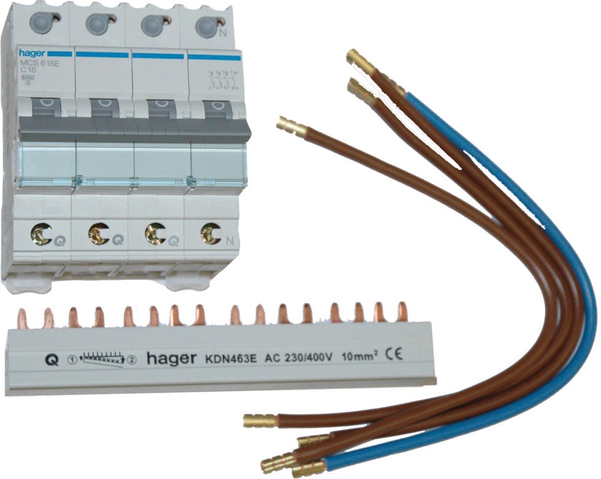 Hager vision disjoncteur - vks08sc - e32bm