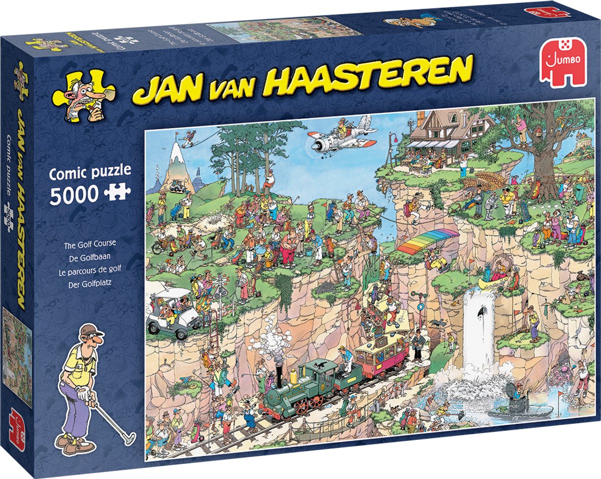 Puzzle Jan van Haasteren - le terrain de golf - 5000 pcs.