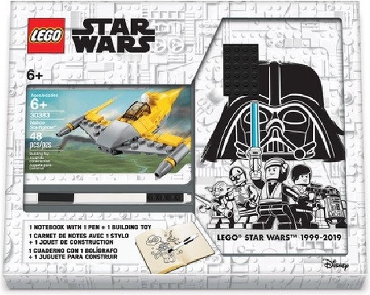 Lannoo graphiques LEGO Star Wars - bloc-notes - set 30383