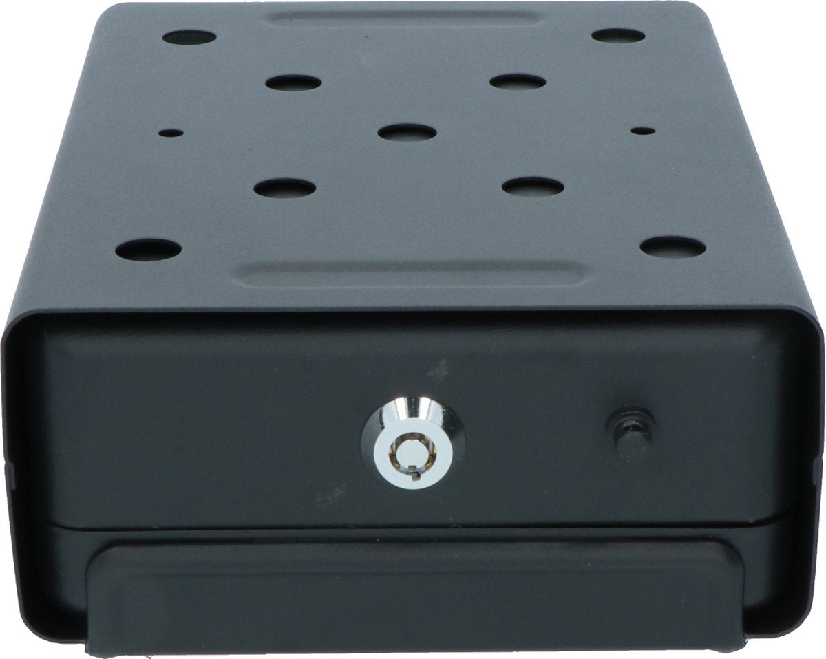 CarPoint Autocluis 22.5x16x7,5 cm en acier noir