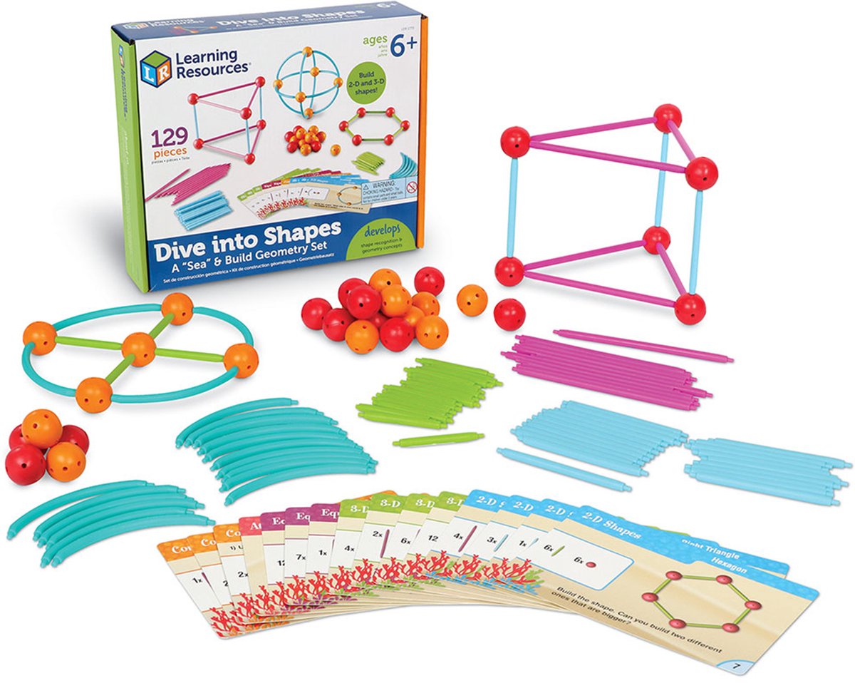 Les ressources d'apprentissage plongent dans les formes - plongez dans les formes ! - 6+