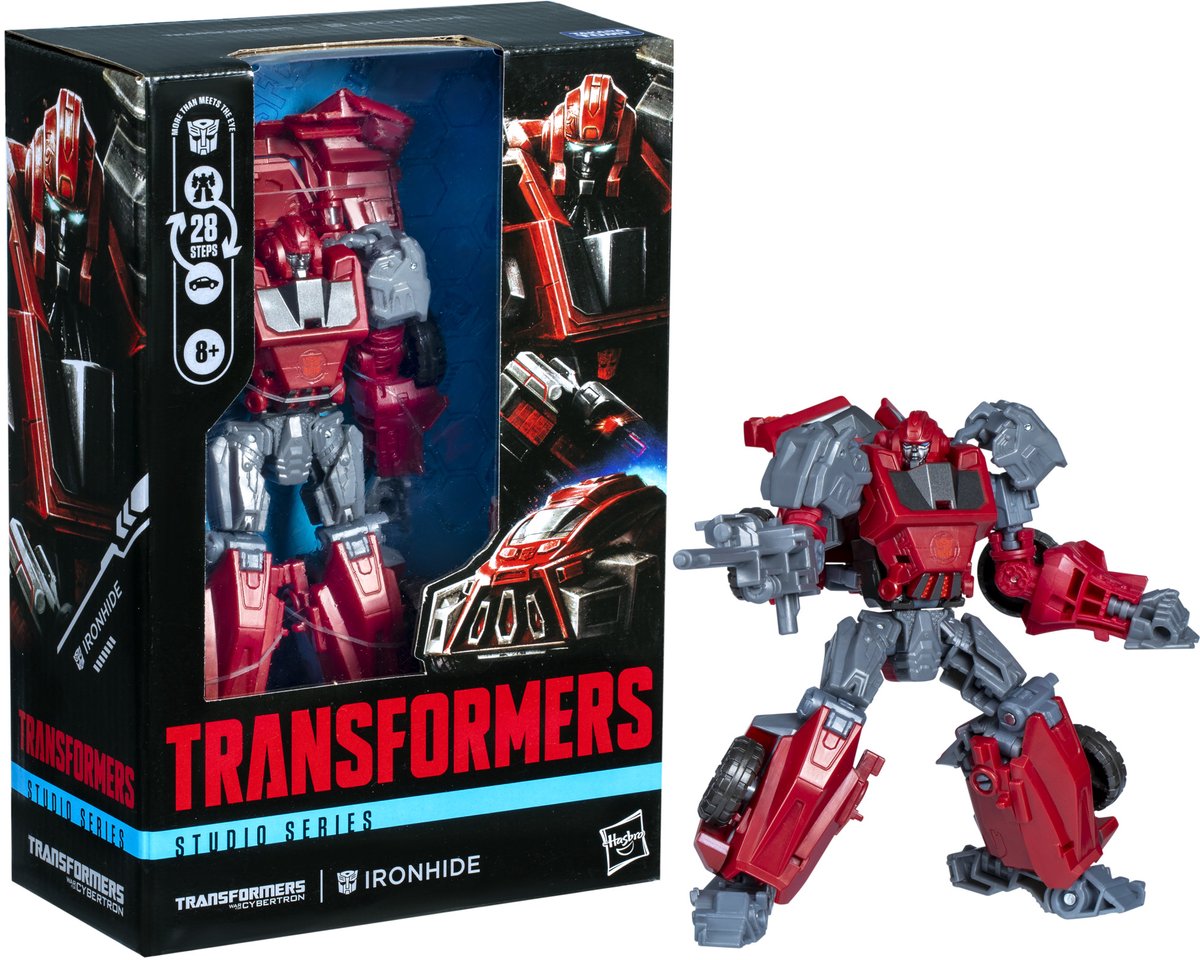 Transformers hasbro : war for cybertron studio series voyager class action figurine ironhide 16 cm figurine