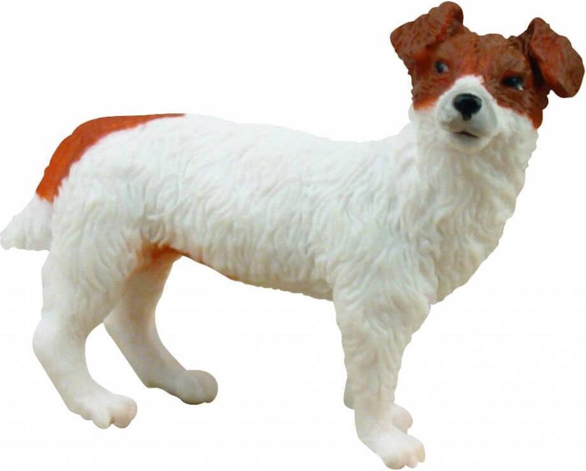 Figurine Collecta - jack russell terrier - (s) - chiens - peint à la main - miniature