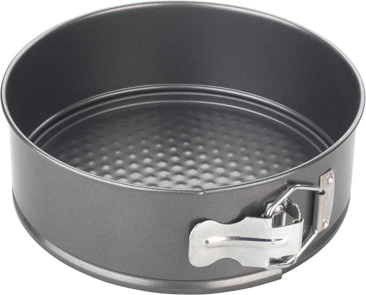 Moule à charnière Chef Aid 20 cm - moule à gâteau rond avec fond amovible - revêtement antiadhésif - moule à pâtisserie - sans PFA