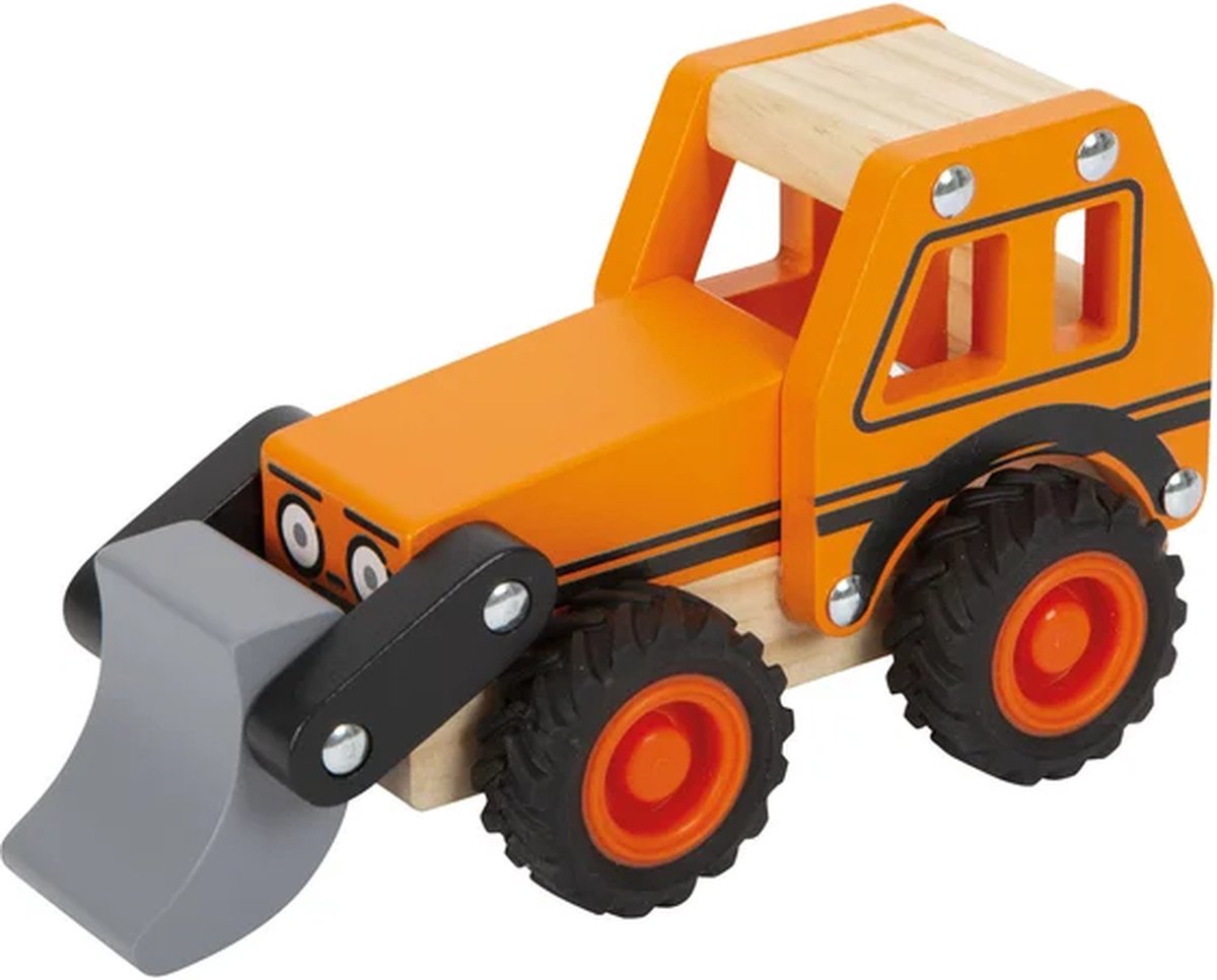 Small foot - pelle en bois orange