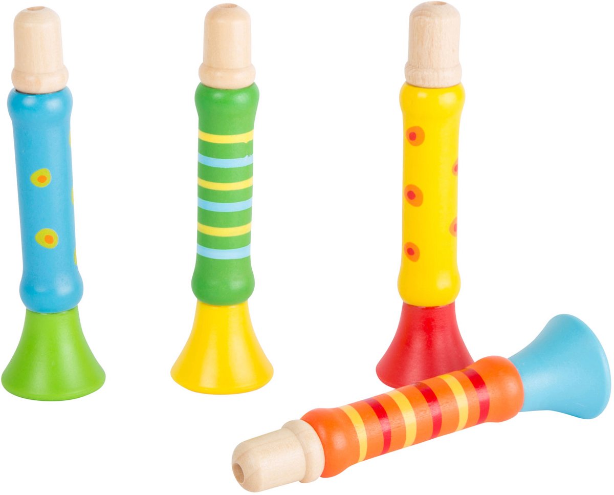 Small foot - trompette flûte en bois
