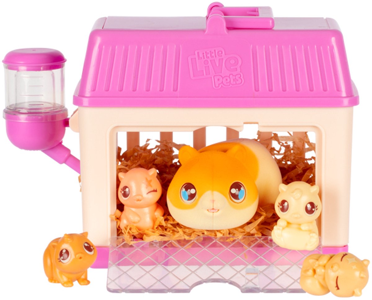 Spectron petits animaux vivants maman surprise mini ensemble de jeu hamster