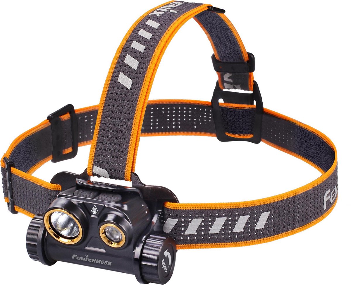 Lampe frontale Fenix hm65r - rechargeable - 1400 lumens - étanche - anti-poussière